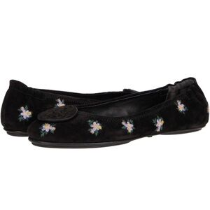 NIB Tory Burch Minnie travel ballet flat - Ditsy velvet